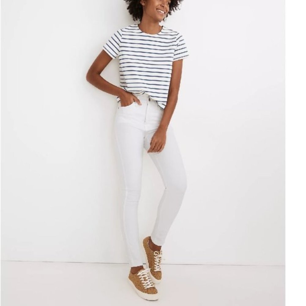 MADEWELL 10" High-Rise Skinny Jeans